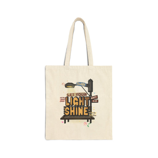 Cotton Canvas Tote Bag